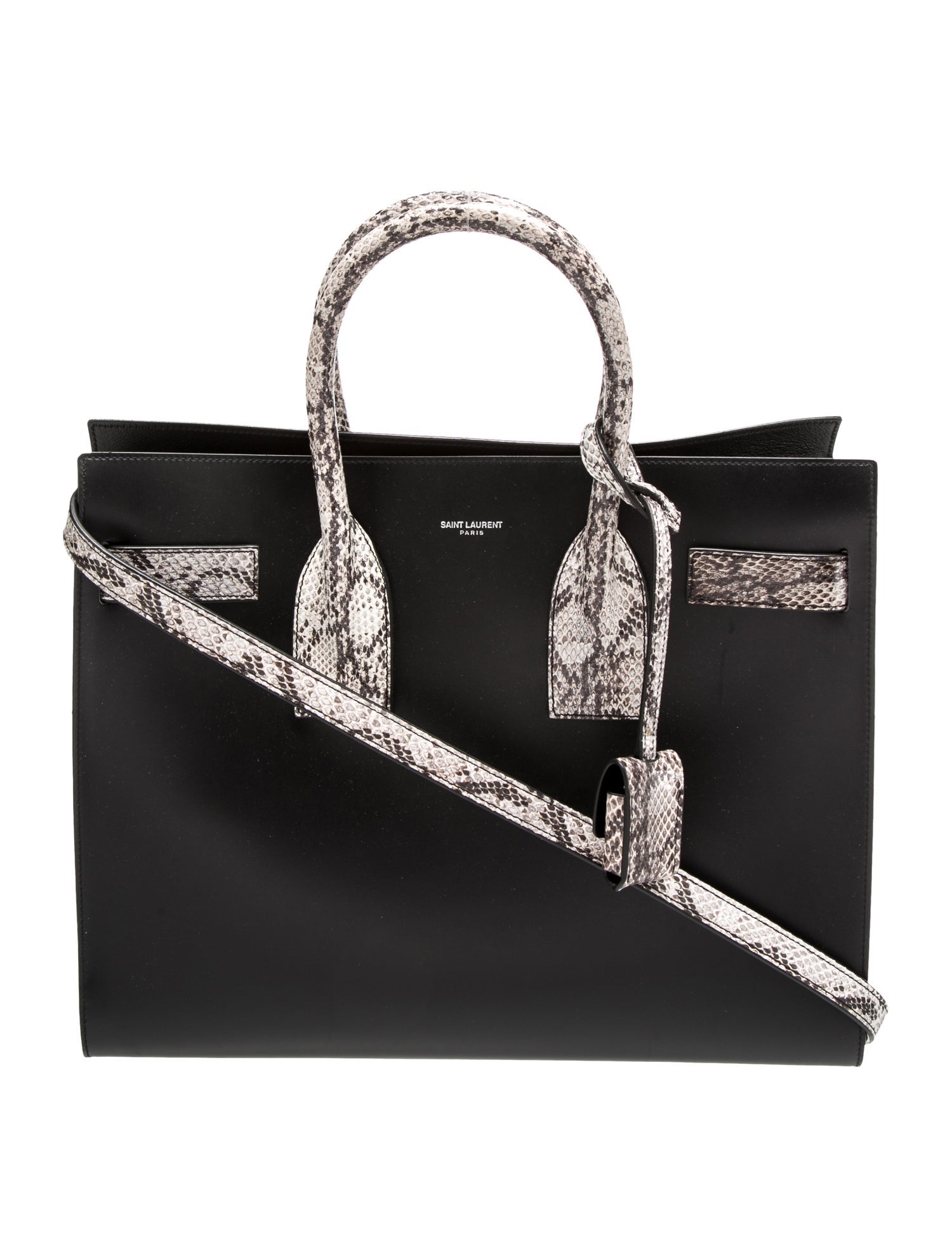 Saint Laurent Leather Sac De Jour Small