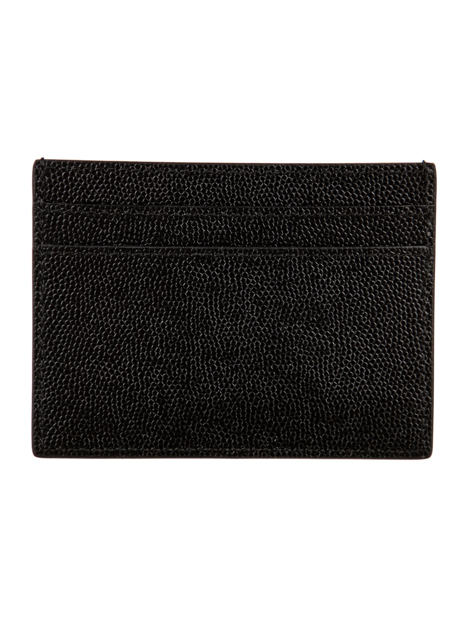 Saint Laurent Leather Printed Card Holder