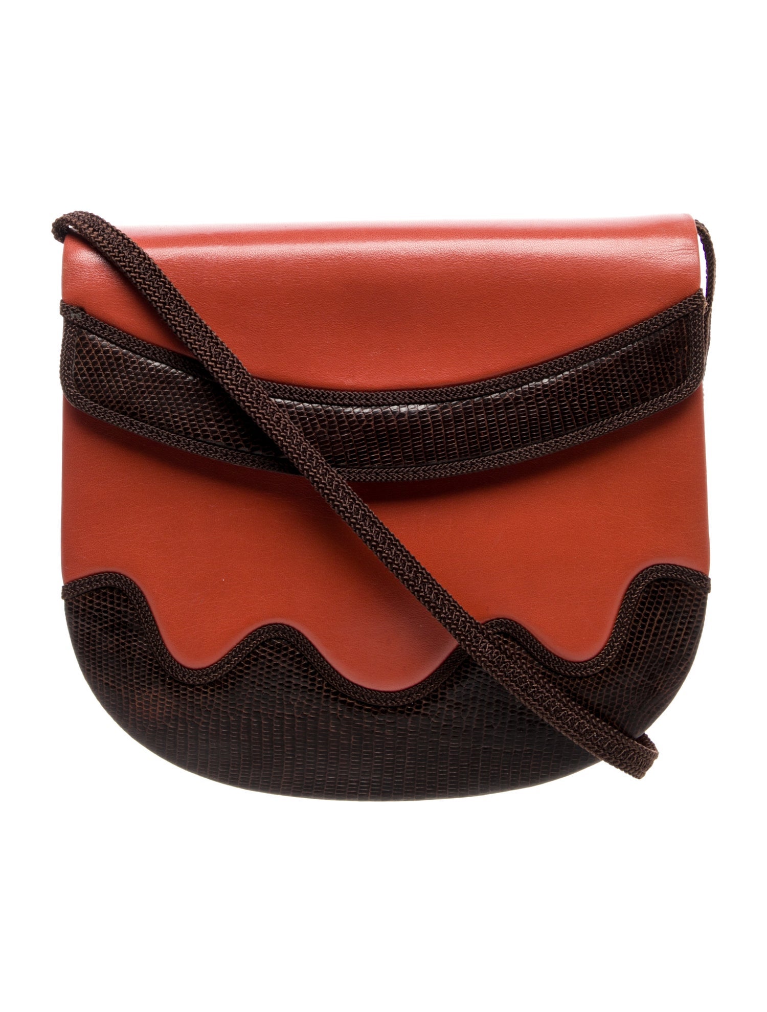 Yves Saint Laurent Leather Crossbody Bag Vintage