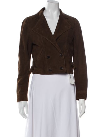 Saint Laurent Suede Blazer