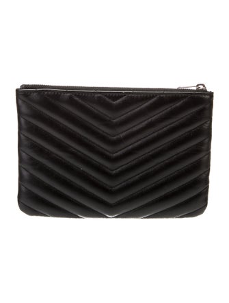 Saint Laurent Chevron Evening Bag