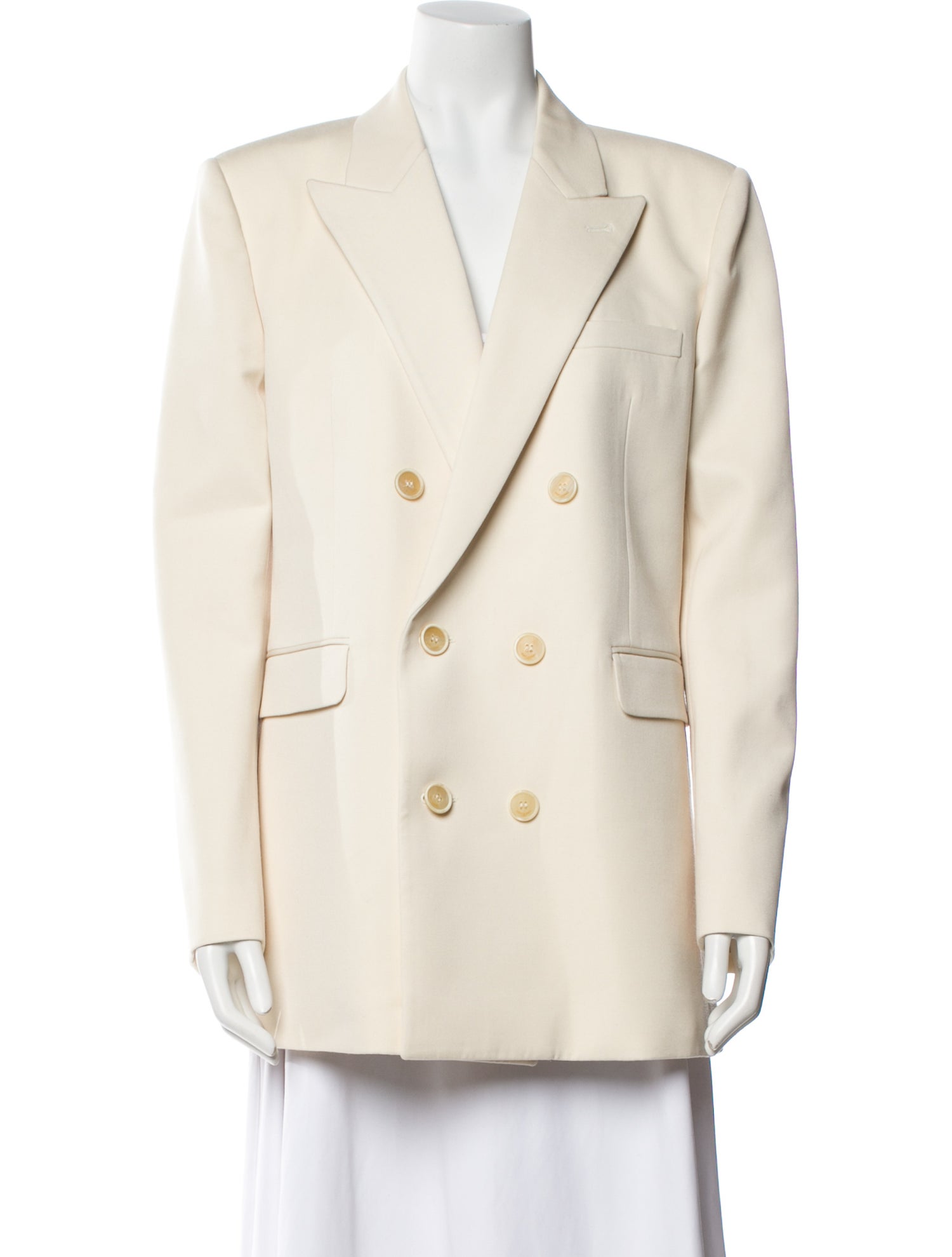 Saint Laurent Virgin Wool Blazer