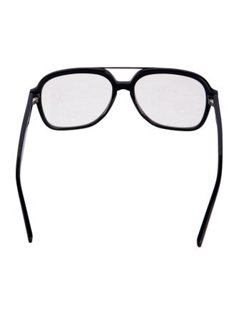 Saint Laurent Oversize Mirrored Sunglasses