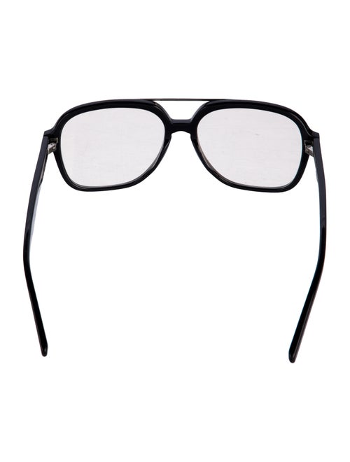 Saint Laurent Oversize Mirrored Sunglasses