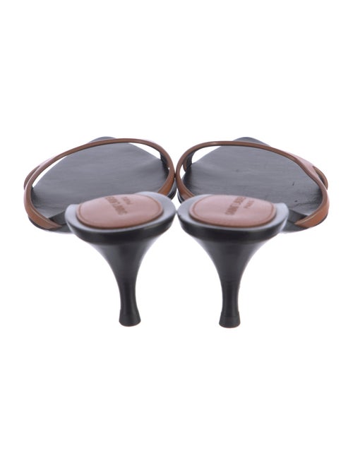 Saint Laurent Leather Slides