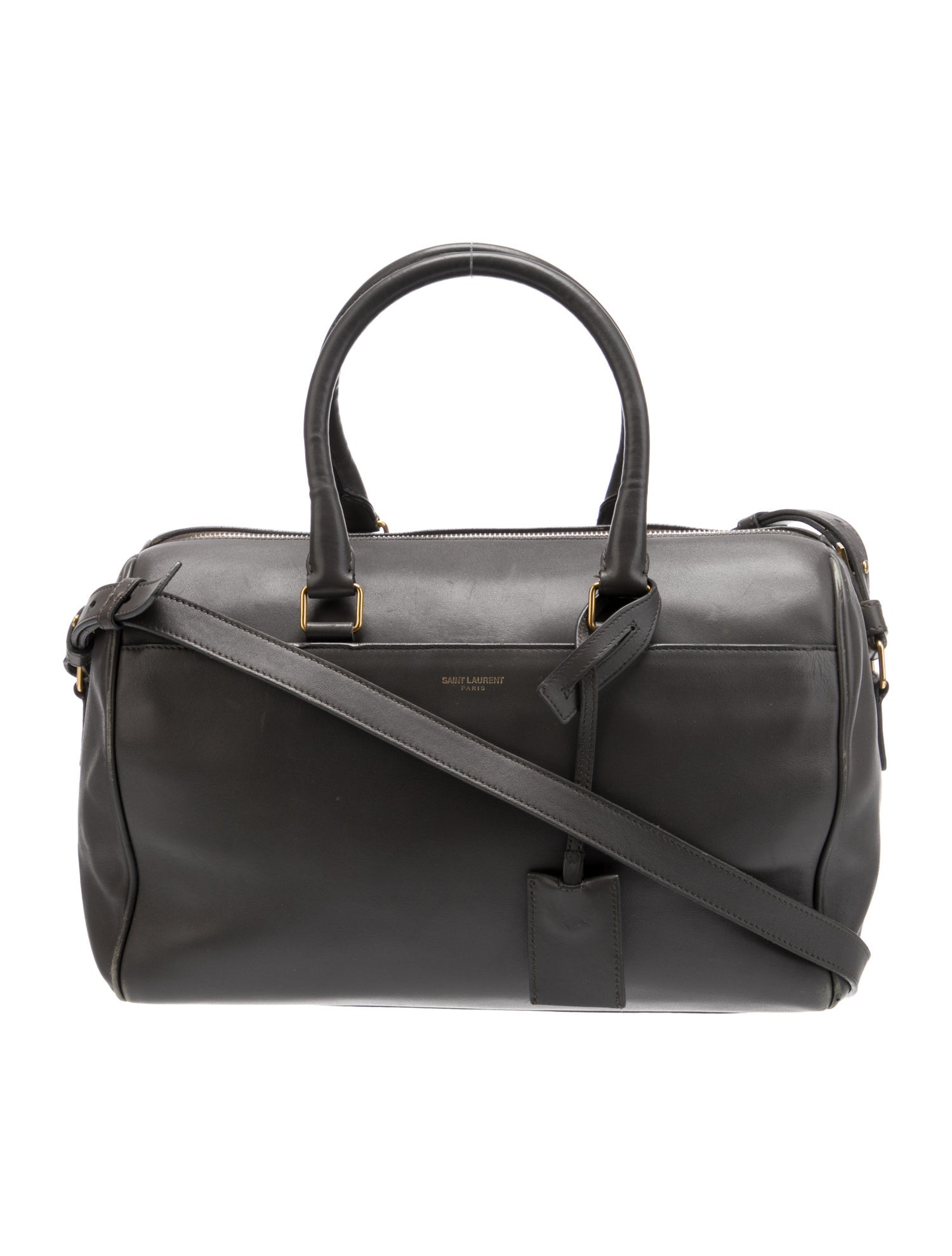 Saint Laurent Leather Top Handle Bag