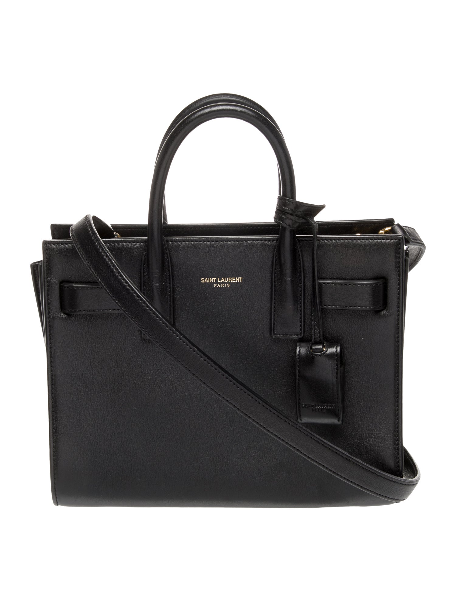Saint Laurent Leather Sac De Jour Nano