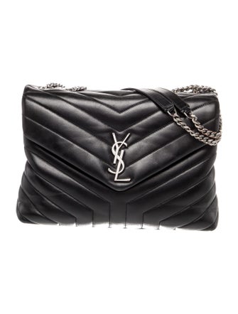 Saint Laurent Chevron LouLou Medium