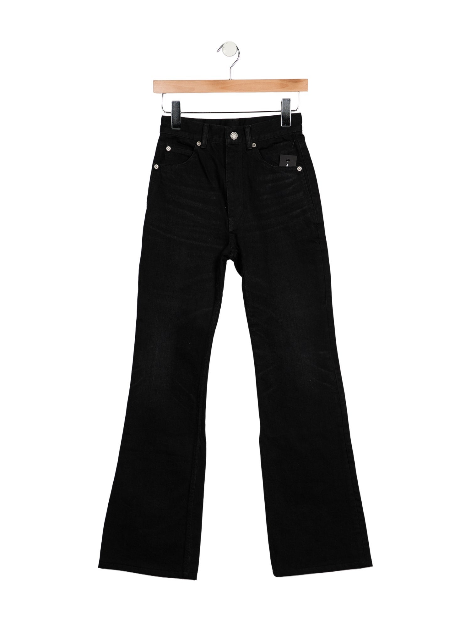 Saint Laurent High-Rise Wide Leg Jeans