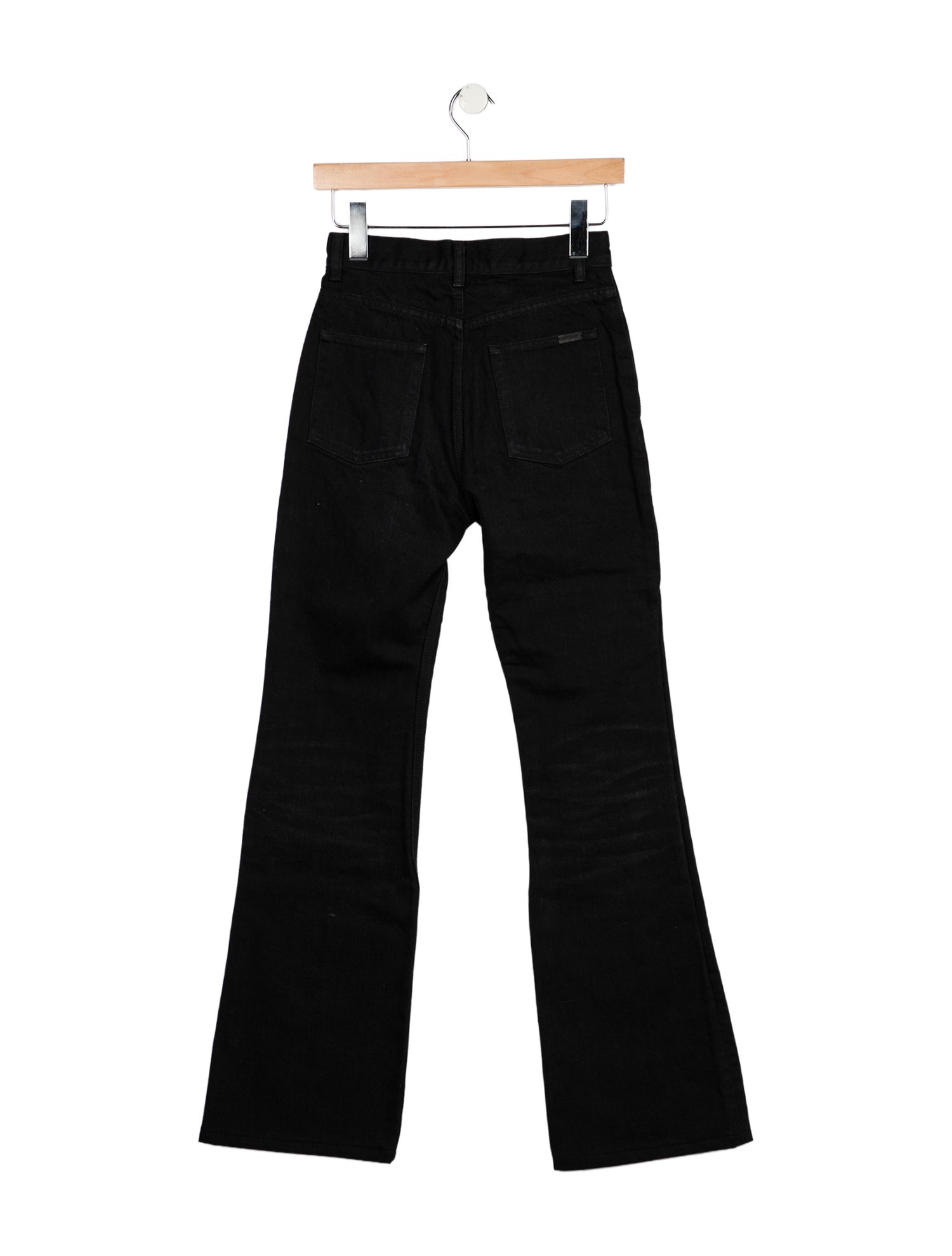 Saint Laurent High-Rise Wide Leg Jeans
