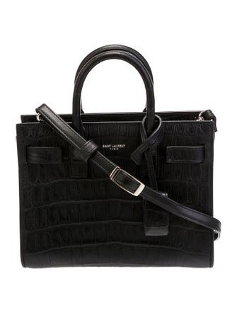 Saint Laurent Leather Sac De Jour Nano