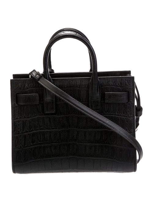 Saint Laurent Leather Sac De Jour Nano