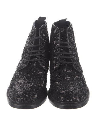 Saint Laurent Sequins Sequin Embellishments Sneakers