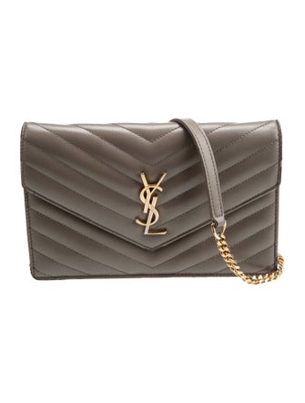 Saint Laurent Chevron Envelope