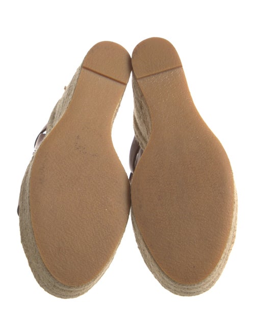 Saint Laurent Leather Espadrilles