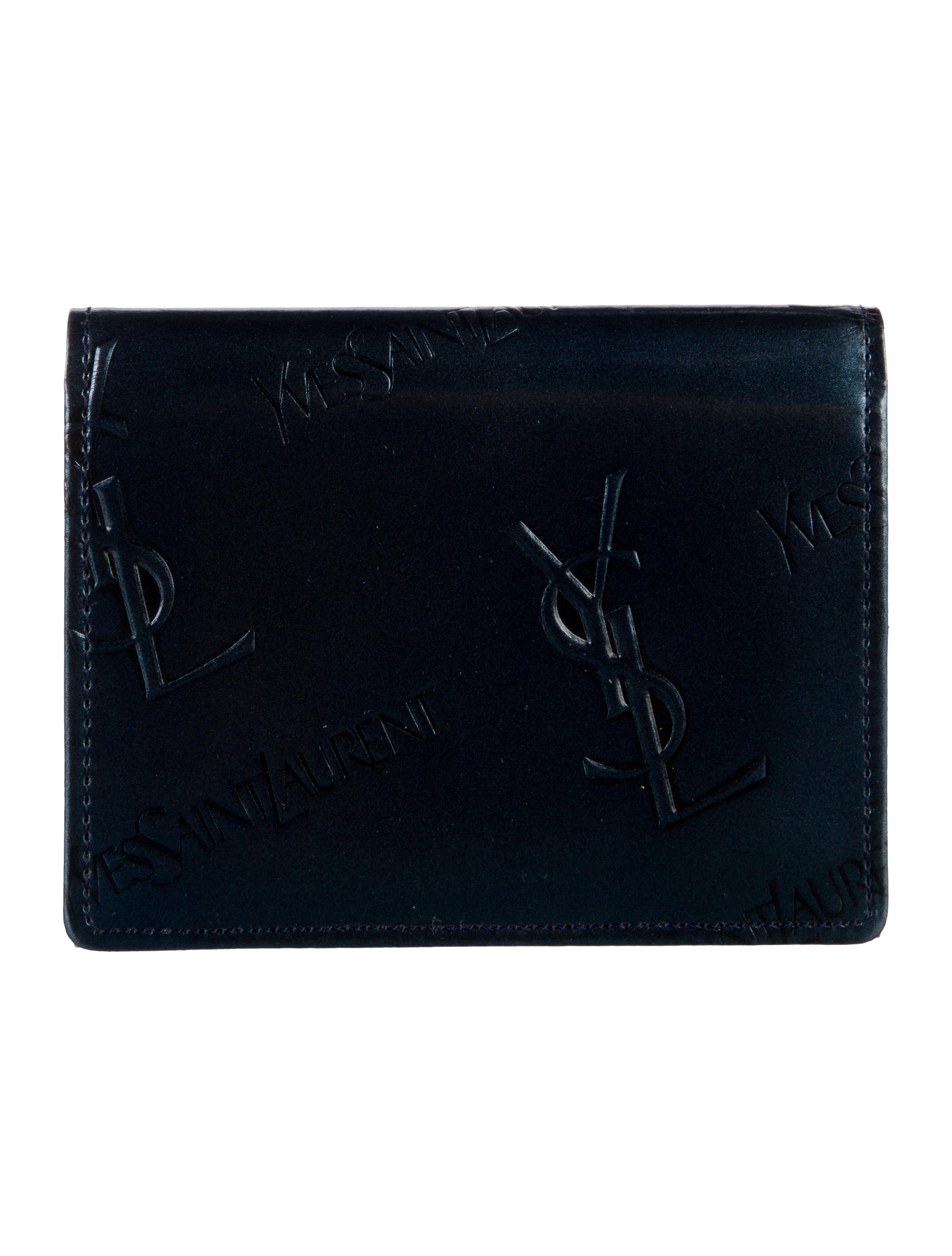Yves Saint Laurent Patent Leather Wallet
