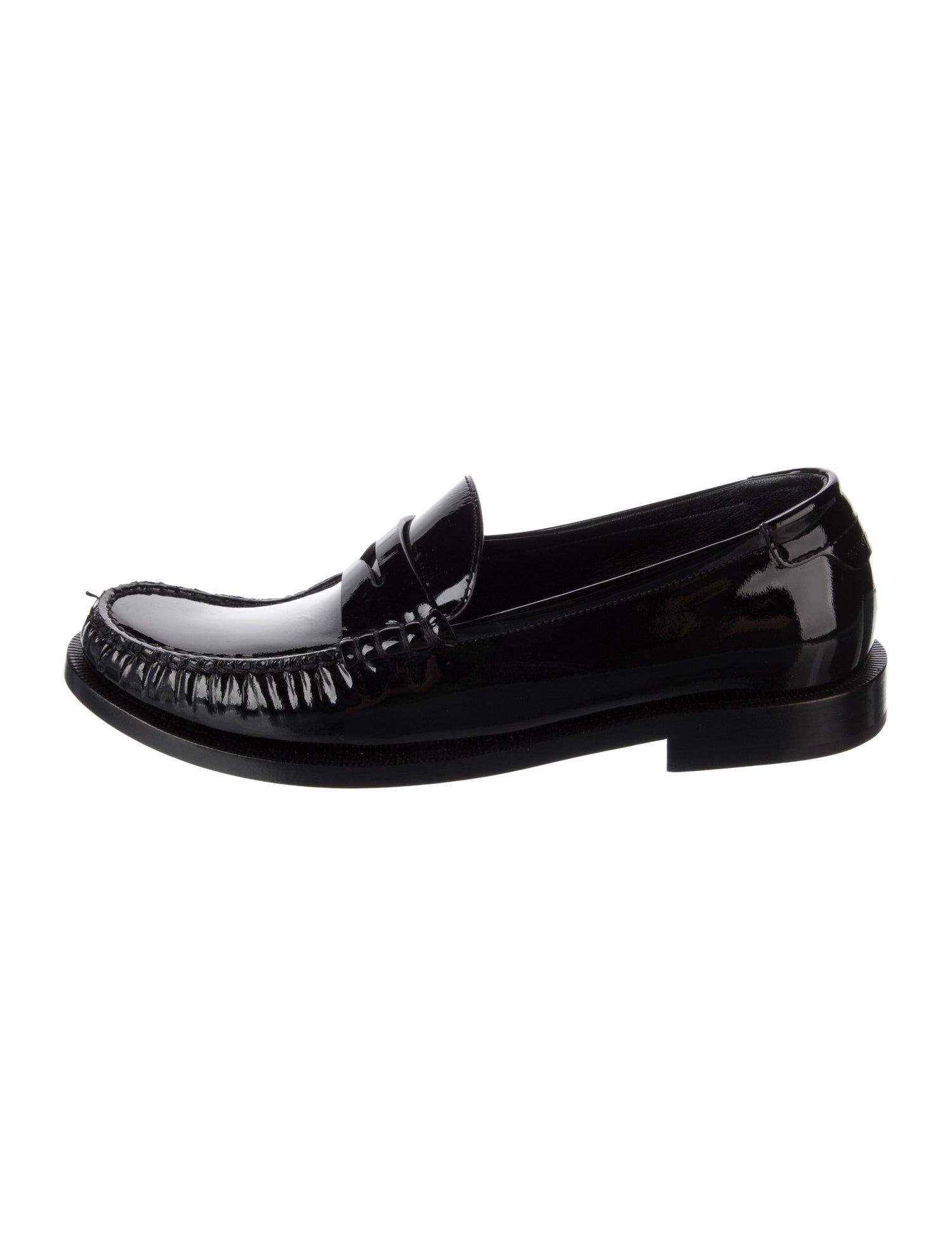 Saint Laurent Patent Leather Loafers