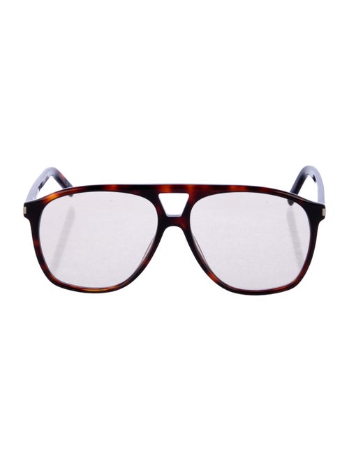 Saint Laurent Oversize Mirrored Sunglasses