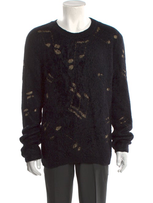 Saint Laurent 2019 Music Note Print Pullover