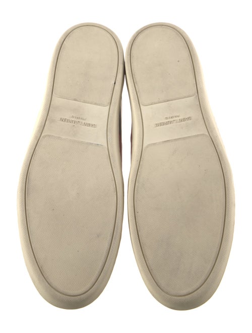 Saint Laurent Leather Printed Sneakers