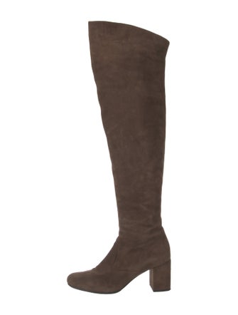 Saint Laurent Suede Boots