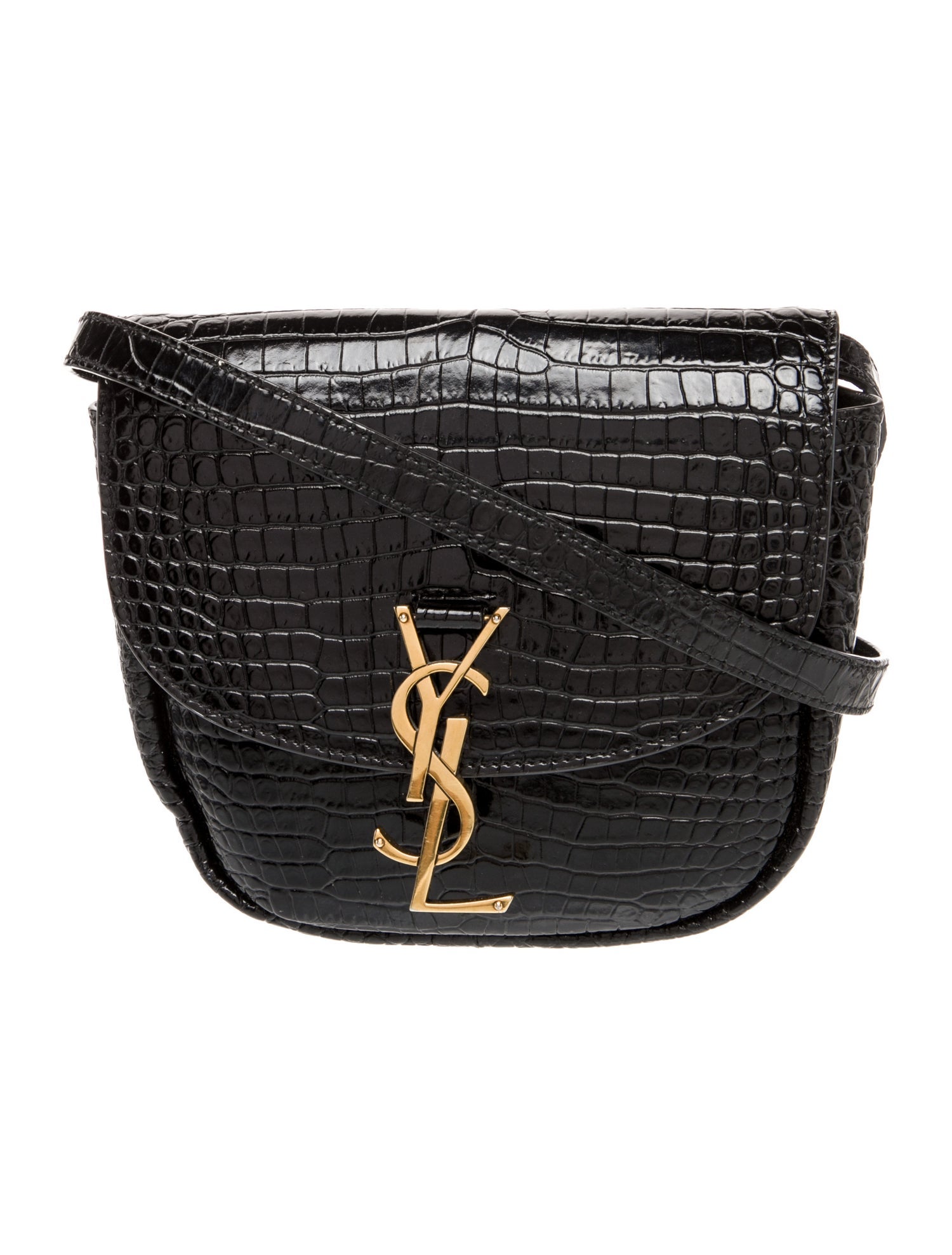 Saint Laurent Embossed Leather Kaia Small