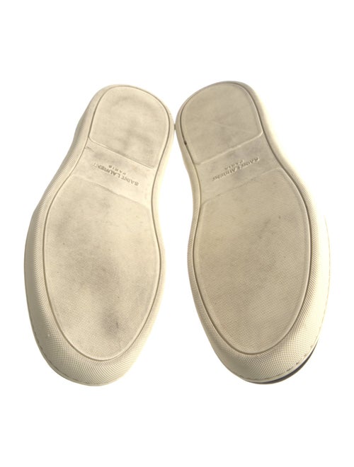 Saint Laurent Leather Colorblock Pattern Sneakers