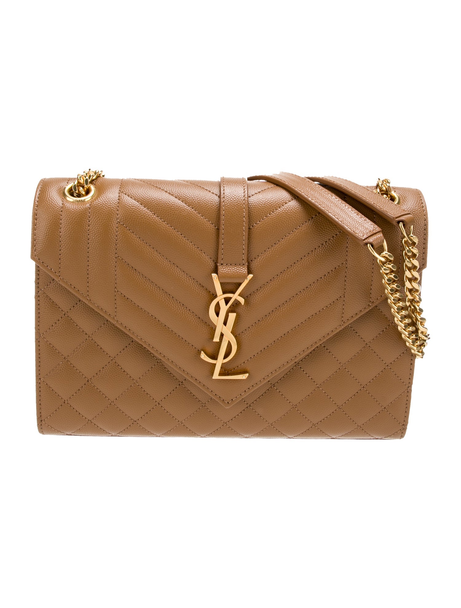 Saint Laurent Quilted Envelope Medium
