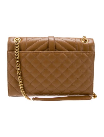 Saint Laurent Quilted Envelope Medium