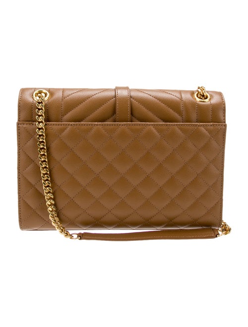Saint Laurent Quilted Envelope Medium