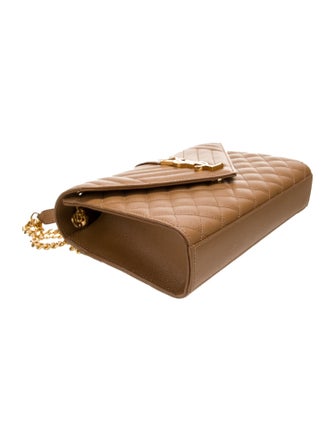 Saint Laurent Quilted Envelope Medium