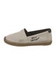 Saint Laurent Canvas Whipstitch Trim Espadrilles