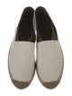 Saint Laurent Canvas Whipstitch Trim Espadrilles