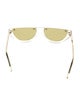 Saint Laurent Aviator Tinted Sunglasses