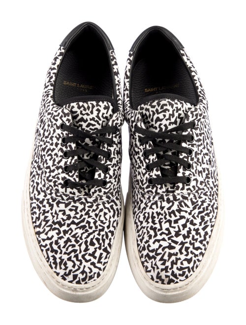 Saint Laurent Canvas Printed Sneakers