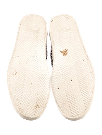Saint Laurent Canvas Printed Sneakers