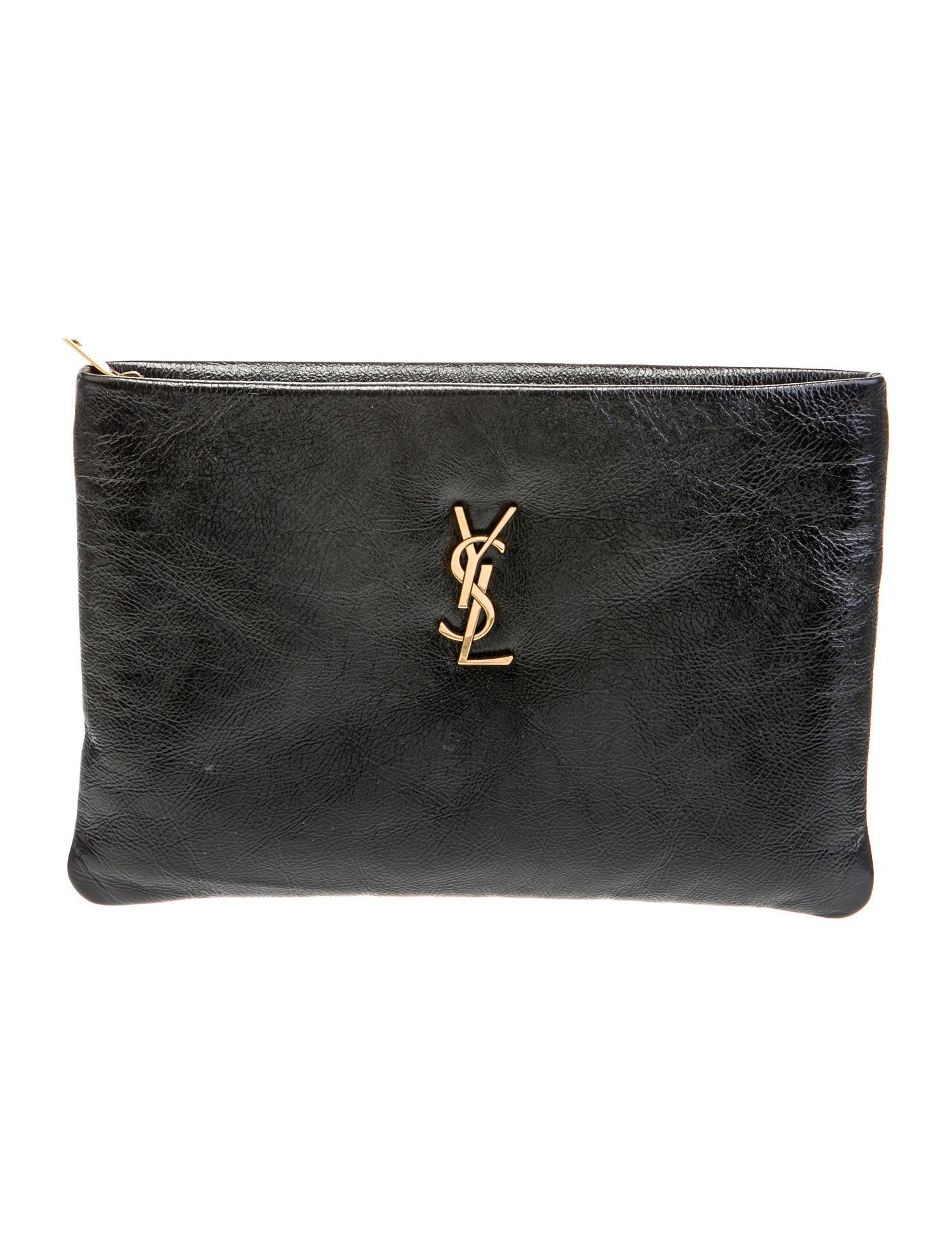 Saint Laurent Leather Calypso Small 2023