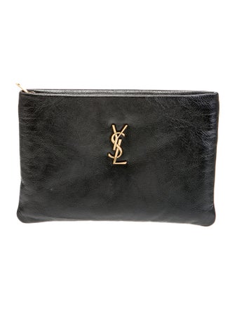 Saint Laurent Leather Calypso Small 2023