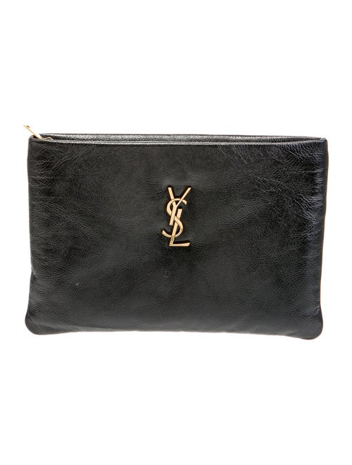 Saint Laurent Leather Calypso Small 2023