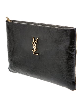 Saint Laurent Leather Calypso Small 2023