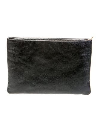 Saint Laurent Leather Calypso Small 2023