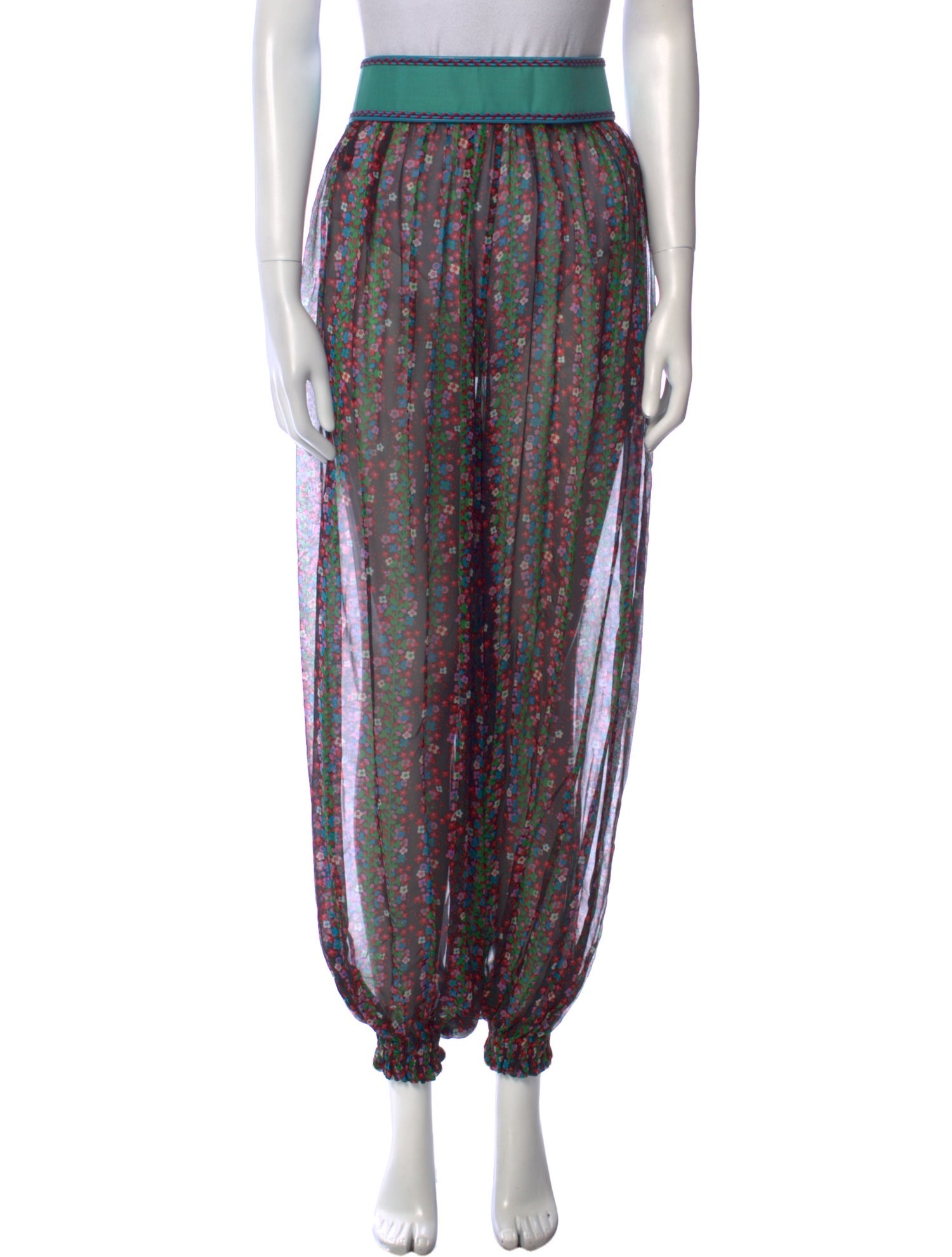 Yves Saint Laurent Rive Gauche Vintage Skinny Leg Pants