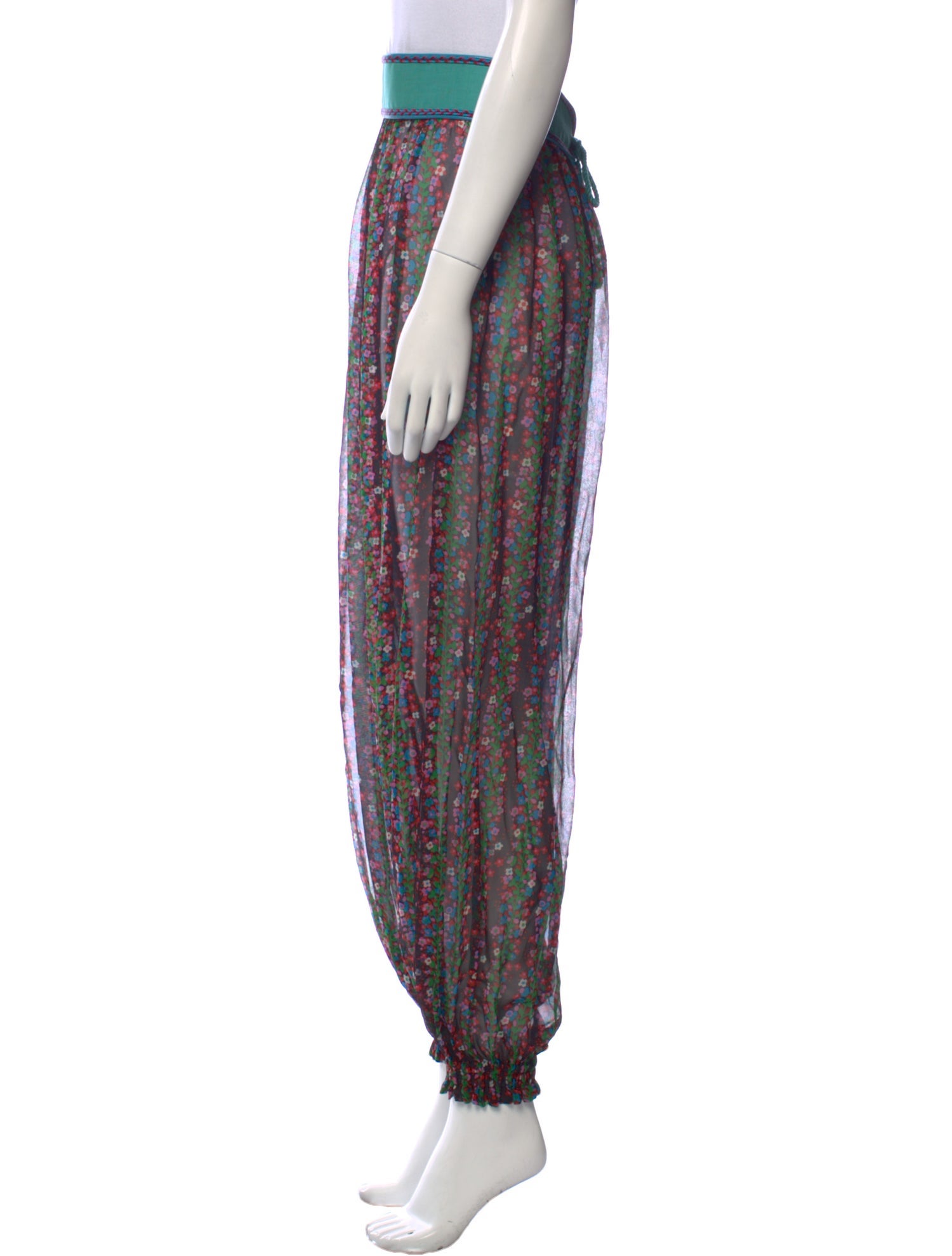 Yves Saint Laurent Rive Gauche Vintage Skinny Leg Pants