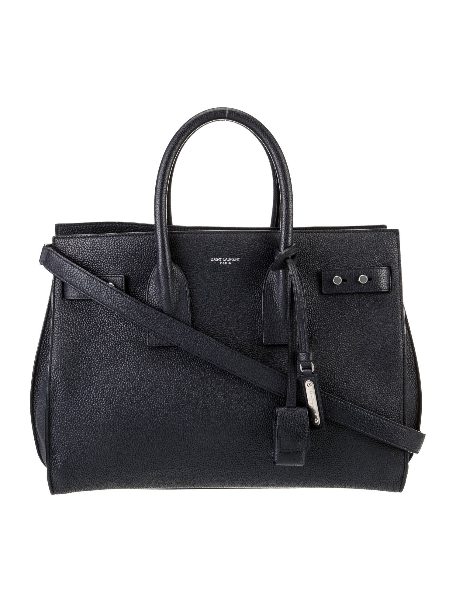 Saint Laurent Leather Sac De Jour
