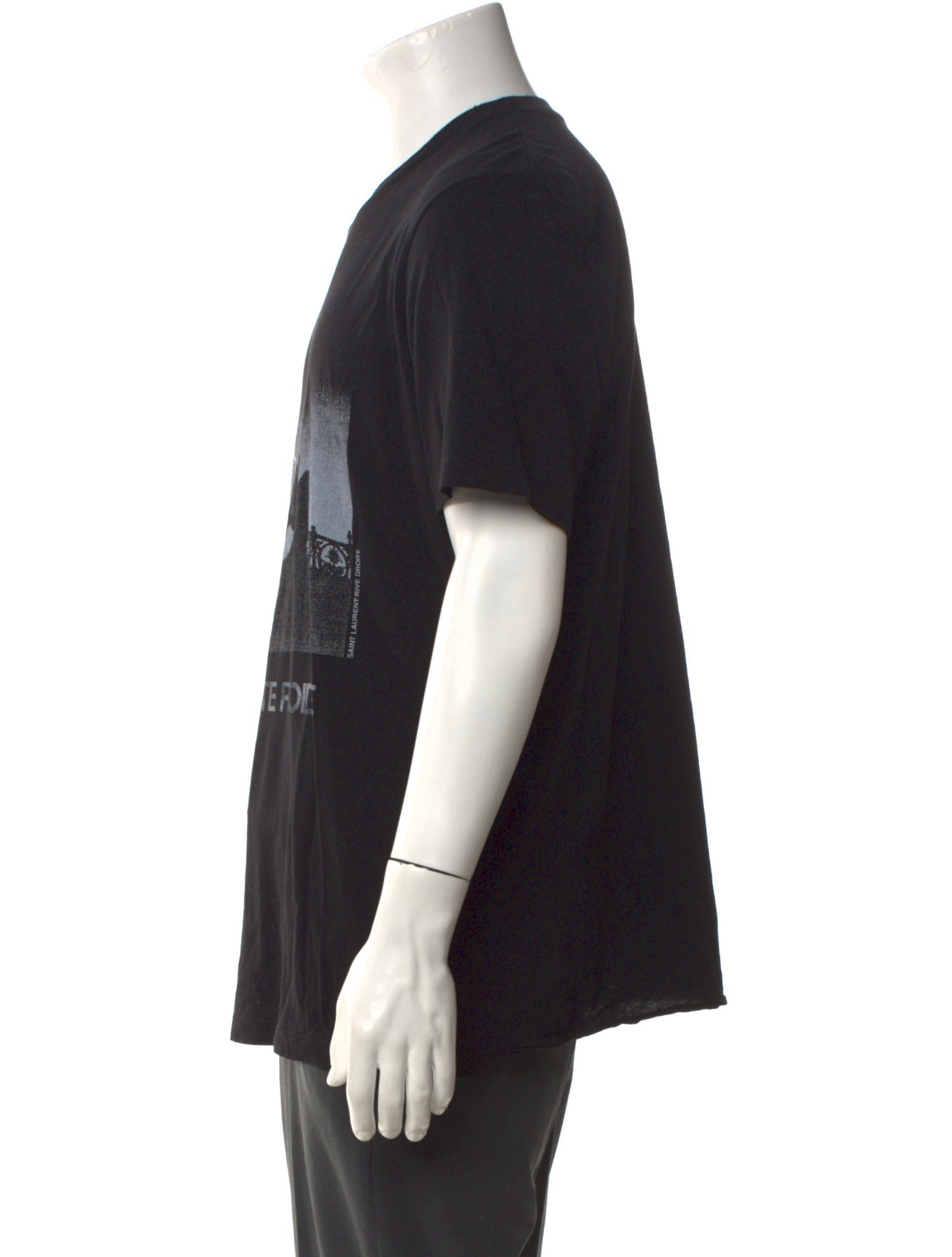 Saint Laurent Rive Droite 'Halloween Capsule' Graphic Print T-Shirt