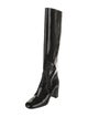 Saint Laurent Patent Leather Riding Boots