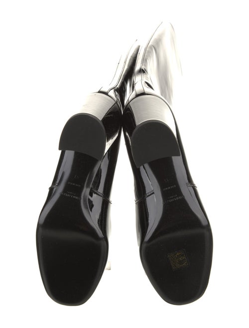 Saint Laurent Patent Leather Riding Boots