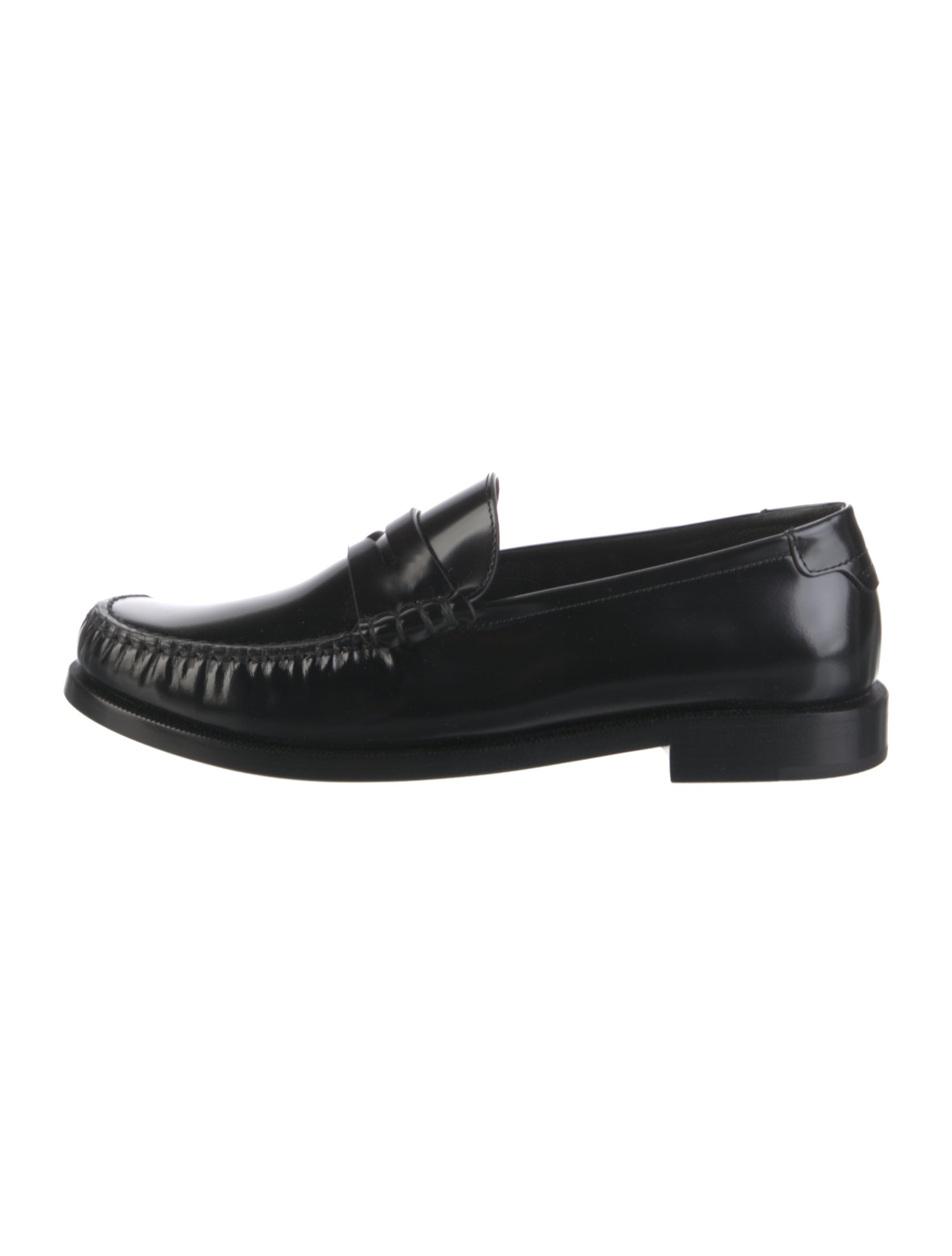 Saint Laurent Leather Loafers w/ Tags