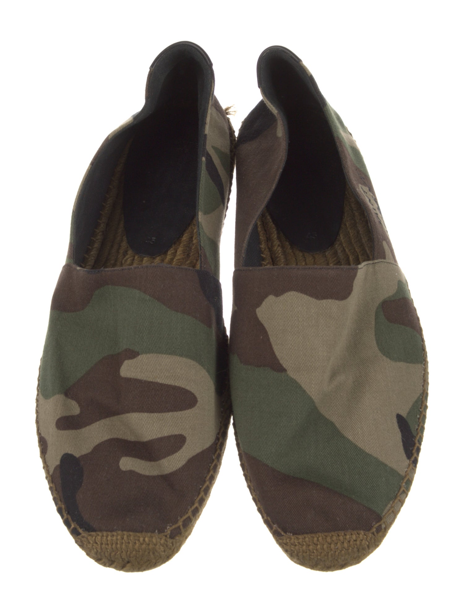 Saint Laurent Signature Logo Canvas Espadrilles