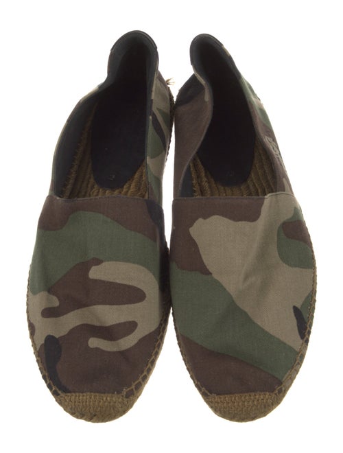 Saint Laurent Signature Logo Canvas Espadrilles